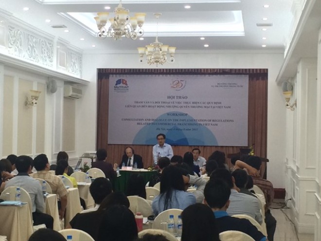 Семинар по консультации вопросов, касающихся передачи прав на торговую марку во Вьетнаме